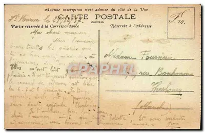 Saint-Brieuc (C.-du-N) e seus arredores — Rochers de l'Anse à la Vierge — A. B. — Verso