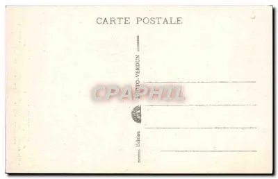 Monumento de la Tranchée des Baïonnettes — Puerta de entrada en hierro forjado (E. Brandt, herrador de arte) — Edición Photo-Verdun — Reverso