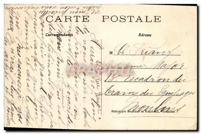 Versailles – Park Petit Trianon – Le Pavillon Français — Héliotypie Bourdile et Faucheux, n°109 — Rewers