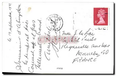 Thames Valley — ilustrowana kartka pocztowa — wydawca nie widoczny — Rewers