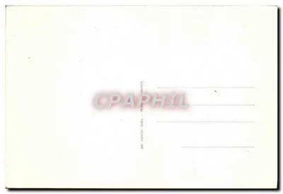 Ciągnik z dekoracjami z koniem — Wina Postillon — Imp. Henon, Paryż — Rewers