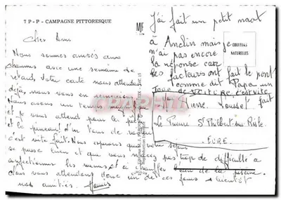 Campos pitorescos — Campina pitoresca — Éditions M.J. FAROIN, n°15 — Verso