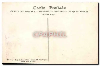 Igreja de Sewen — Alsácia — J. J. Waltz (Hansi) — Verso