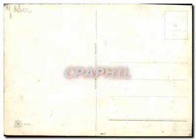 Pitoreski wioska — biały dom z czerwonym dachem — M. Aastir — Rewers