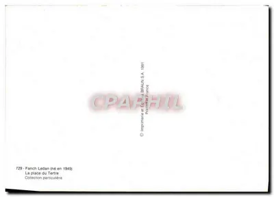 La piazza del Tertre — Parigi — Fanch Ledan (nato nel 1949) — Verso