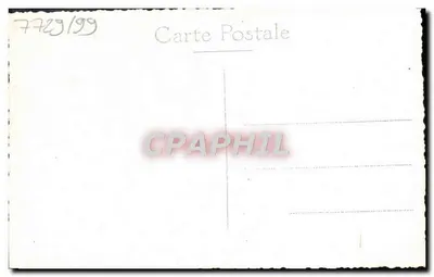 Jardim arborizado — duas pessoas deitadas na grama — Carte Postale n°7729/99 — Verso