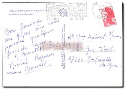 Édly — Igreja sob a neve — Edições Edy, n°457 — Verso