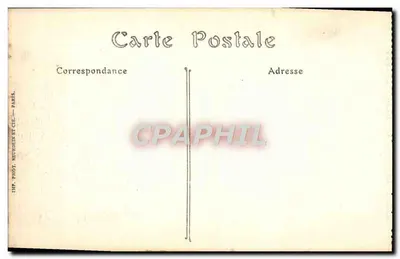 Amiens — Velhas Casas sobre a Água, Passagem dos Clairons — ND. Fot. — Verso