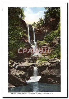 Widok doliny z wschodu Windham — Góry Catskill, N.Y. — Rewers