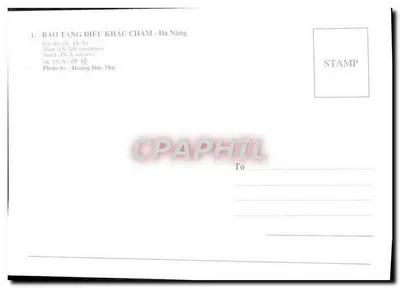 Altare Cham — IX-XI secolo — Bao Tàng Điêu Khắc Chăm - Đà Nẵng — Verso