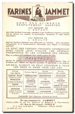 A Guienne — As Velhas Províncias da França — Editado pelas Farinas Jammet — Verso
