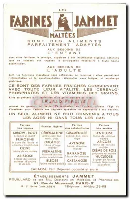 O Béarn — As Velhas Províncias da França — Editado pelas Farinas Jammet — Verso