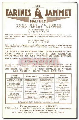 Stare prowincje Francji — Bourbonnais — Wydawnictwo Farines Jammet — Rewers