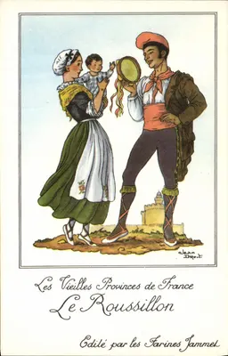 As Velhas Províncias da França — O Roussillon — Editado pelas Farinas Jammet