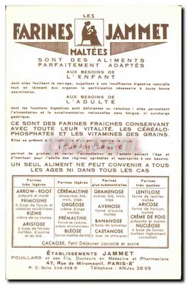 As Velhas Províncias da França — O Roussillon — Editado pelas Farinas Jammet — Verso