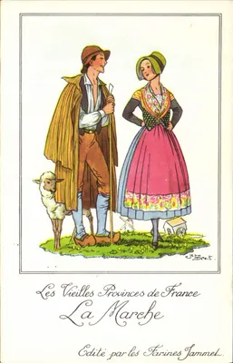 Velhas Províncias da França — La Marche — Editado pelas Farinas Jammet