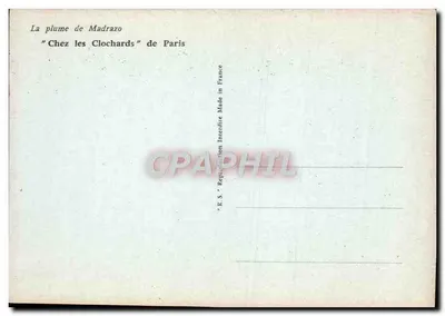 Entre os Mendigos — Paris — A Caneta de Madrazo — Verso