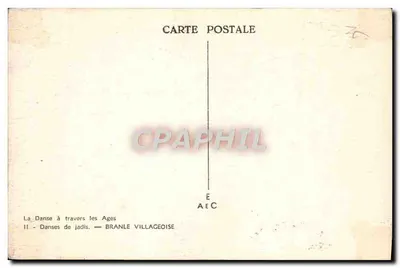 Danza attraverso i secoli — Danza rurale — Branle rurale — Verso