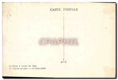 Danza attraverso i secoli — Danza attraverso i secoli — La Gaillarde — Verso
