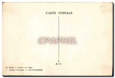 Dança antiga — Os Etruscos — André Hoper — Verso