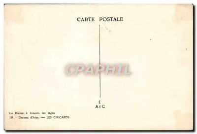 Tańczenie przez wieki — Les Chicards — André Hofer — Rewers