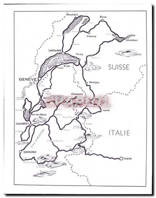 Wycieczki autobusowe — Autobusy Ets J. Mironneau, Aix-les-Bains — Rewers