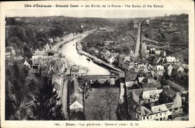 Dinan — Vista geral — G. M. — 1451 — Morice