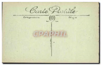 Ruiny Wielkiej Wojny — Château-Thierry — Panorama widziana z brzegu 204 — LL. — n° 520 — Rewers