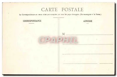 Biarritz - Vista generale del Rocher de la Vierge — Eug. Pacault, editore-fotografo Biarritz, n°25 — Verso
