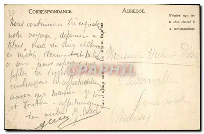 Amboise — Zamek i nabrzeże — LL 37 — Rewers