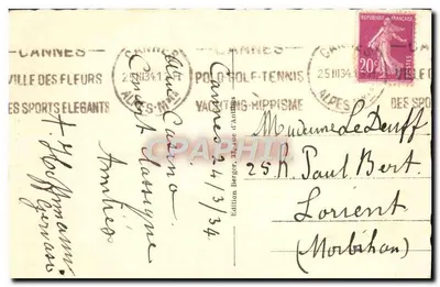 St-Honorat - Zamek — Wydawnictwo Reigel, nr 16 — Rewers