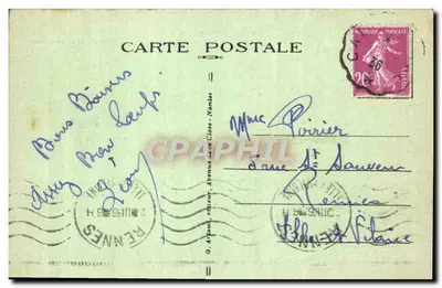 Mayenne — Brzegi rzeki Mayenne — wydawca G. Armand, Avenue de la Closerie, Nantes — Rewers
