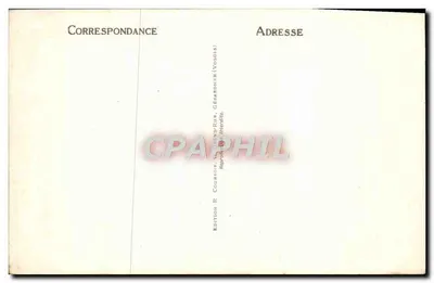Gérardmer — Vista Geral — Edição R. Courtois, Gérardmer (Vosges) — Verso