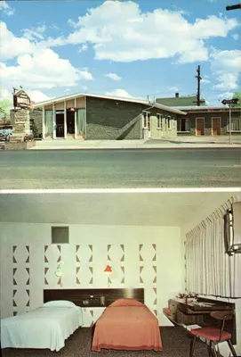 Motel Rocky Mountain — Rock Springs, Wyoming — Pub. by Dexter P.P.S. Inc.