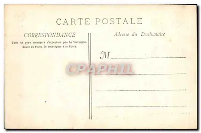 Marseille - A Praça Estrangin — Fontaine Monumental — Edição da Samaritaine, n°30 — Verso