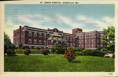 Hospital São José, Boonville, MO. — Editor Shryack-Givens Grocery Co., n° 15406