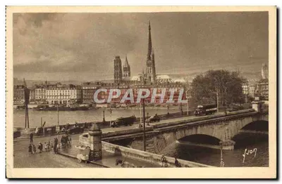 Rouen — Sekwana nad Mostem Corneille — Éditions d'Art VYON, Paris