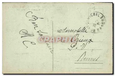 Mont-Saint-Michel - The Granite Staircase — J.P. 77 — Special Edition at the Abbey — Back