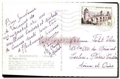 L'Oratorio di San Guirec — PLOUMANAC'H — editore Cap — Verso
