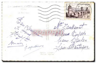 La Chapelle-Montligeon — uitgever Gaby, serie 2 — Achterkant