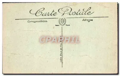 Meaux — Vue prise de l'Hôtel de Ville — Visté Paris n°3 — Verso