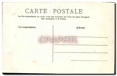 Châtel-Guyon — Vista da Estrada de Manzat — L'Auvergne, editor L'Auvergne, n° 432 — Verso