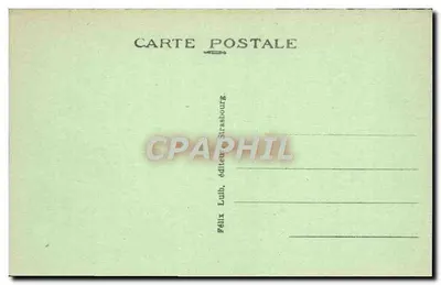 Strasbourg — Mosty Zakryte — Félix Luib, wydawca Strasbourg — Rewers