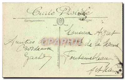 Bordeaux — Wieża St-Michel — Wydawca Lévy Fils & Cie, nr 29 — Rewers