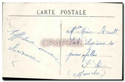 Granville — Falaise u mostu Jacques — Wydawnictwo Granville, nr 165 — Rewers