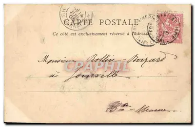 Fontainebleau — La Rue Grande — ND Phot — Verso