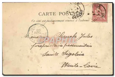 Marseille — La cathédrale — éditeur L.P. - 6 — Verso