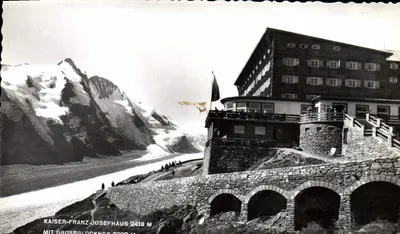 Kaiser-Franz-Josef-Haus — montanha nevada e glaciar — editor H. Tollinger, Hellgabütl