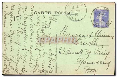 Strasbourg — Katedra i Kościół św. Pawła — Pâtil Laub, wydawca — Rewers