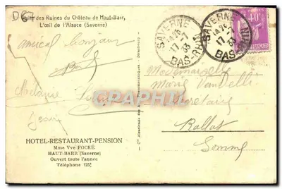 Le Haut-Barr — Hotel — 145 — Rewers